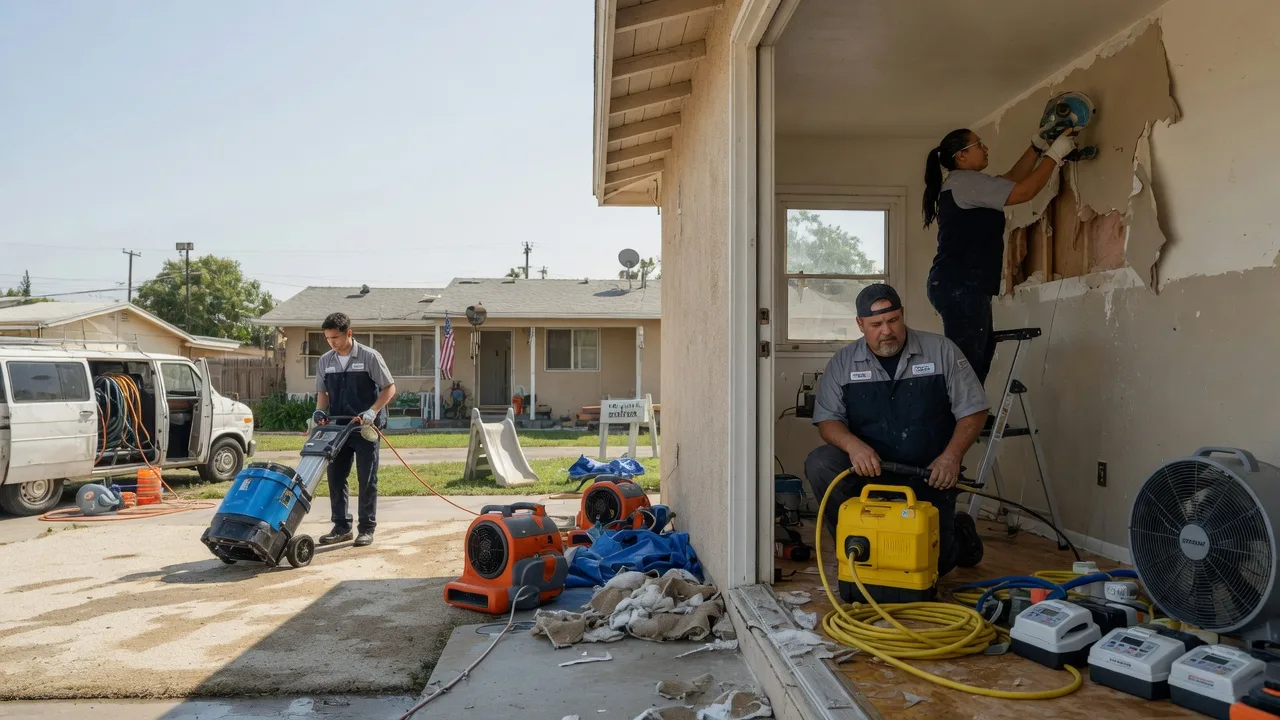 Water Damage Restoration in West, MS near me